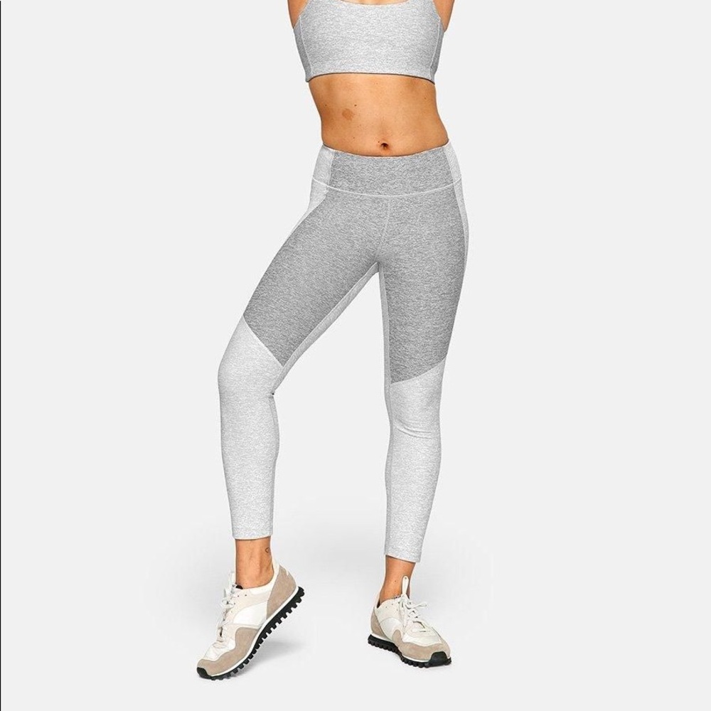 Outdoor Voices 3/4 Two-Tone Leggings